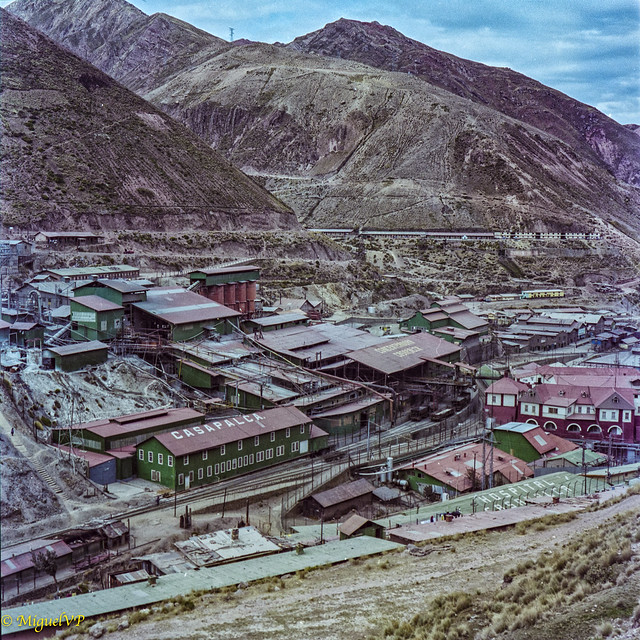 Casapalca 1985, mining town, Peru