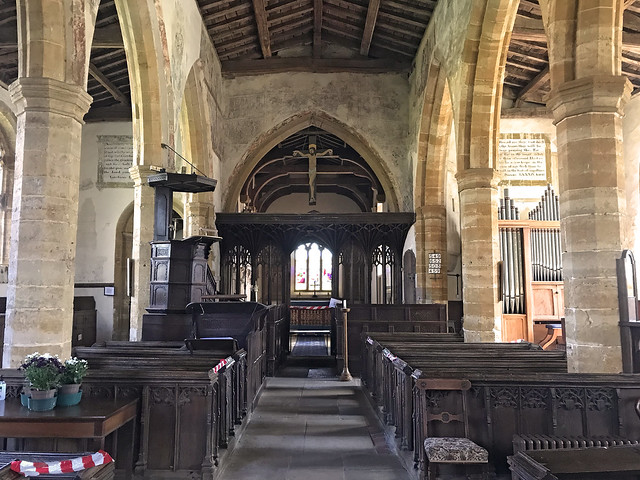 The Church of the Blessed Virgin Mary and St Leodegarius, Ashby St ledgers, Northamptonshire, England