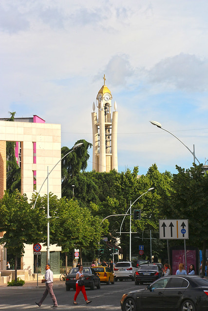 tower of orthodox cathedral