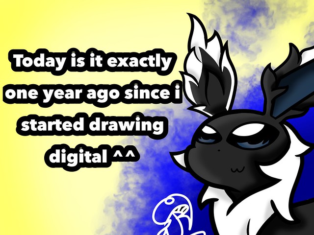 A week ago* drawing anniversary ^^ (link in description)