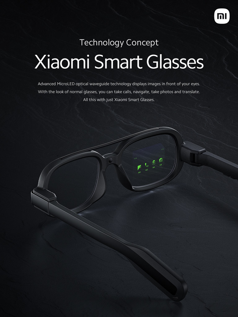Canggihnya! Xiaomi Perkenal Konsep Kaca Mata Pintar Xiaomi Smart Glasses