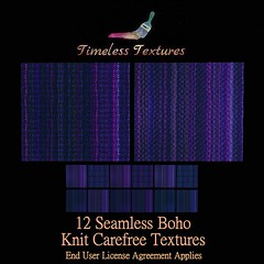 TT 12 Seamless Boho Knit Carefree Timeless Textures