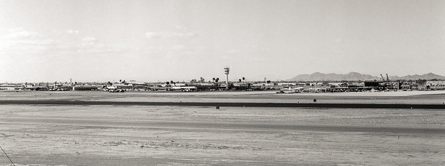 SKY HARBOR (KPHX) PANO - 1961