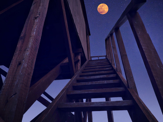 A stair to the moon...