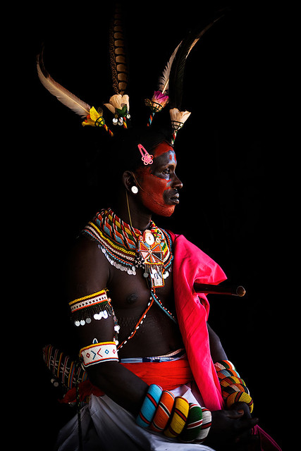 Rendille warrior/Moran in Kenya