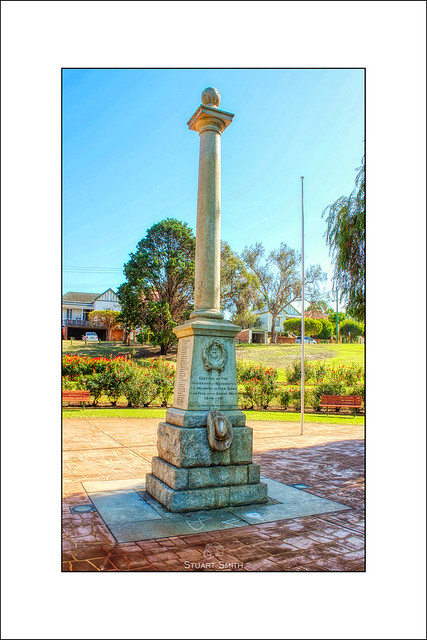 War Memorial, Halliday Park, Cnr Coode & Burnside Streets, Bayswater, Perth, Western Australia