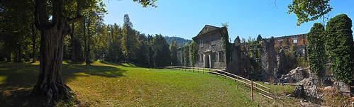 park castle landscape outdoors ruins ruine slovenia mansion slovenija haasberg innercarniola hošperk