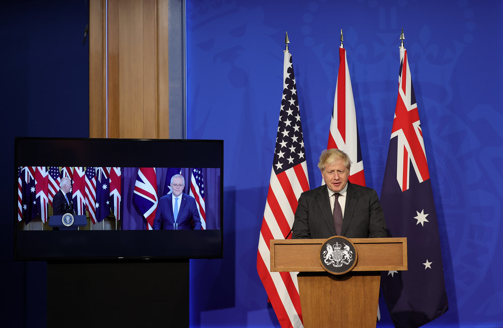 Prime Minsiter Boris Johnson- AUKUS Partnership | 15/09/2021… | Flickr