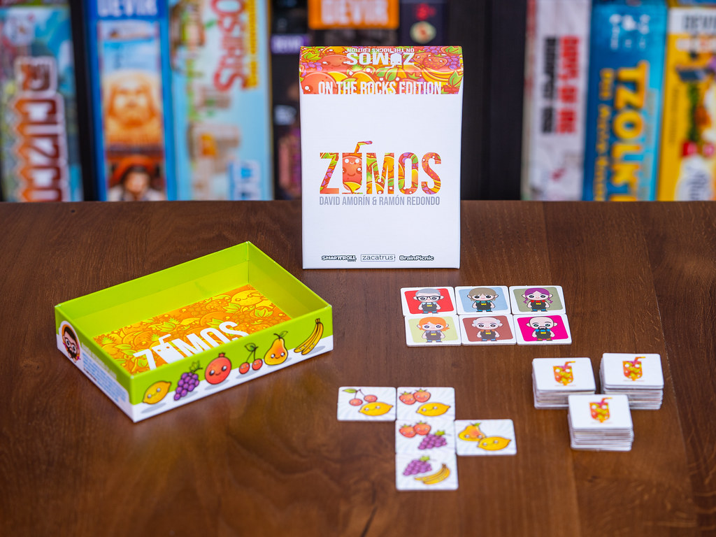 Zumos: On the Rocks boardgame juego de mesa