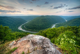 Grand View Sunset, New River Gorge National Park