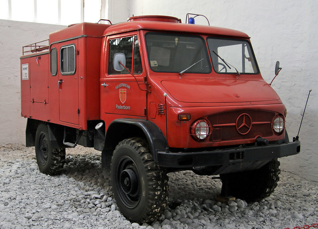 Unimog fire truck
