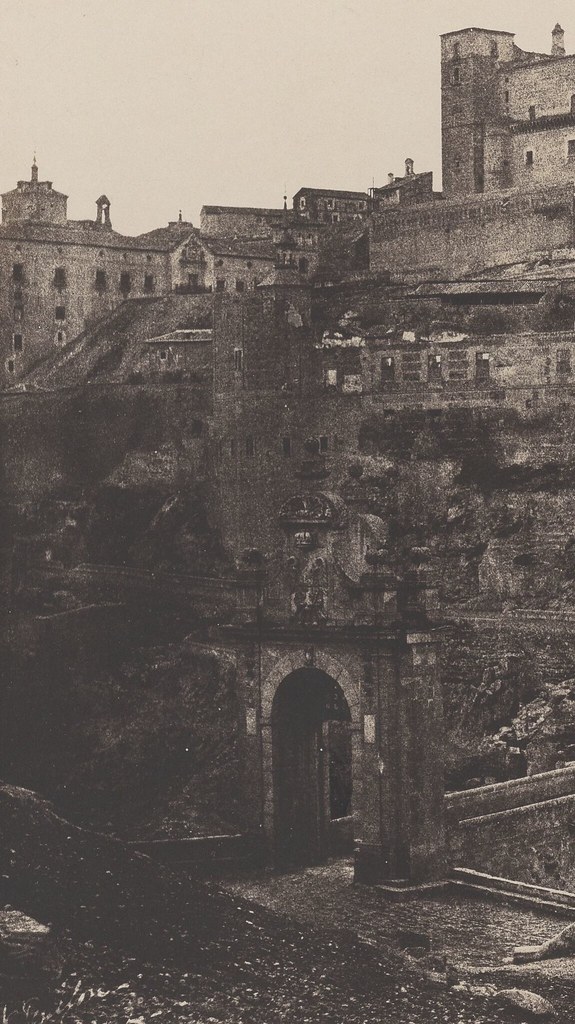 Convento del Carmen Calzado en 1852. Detalle de la foto de Tenison en 1852