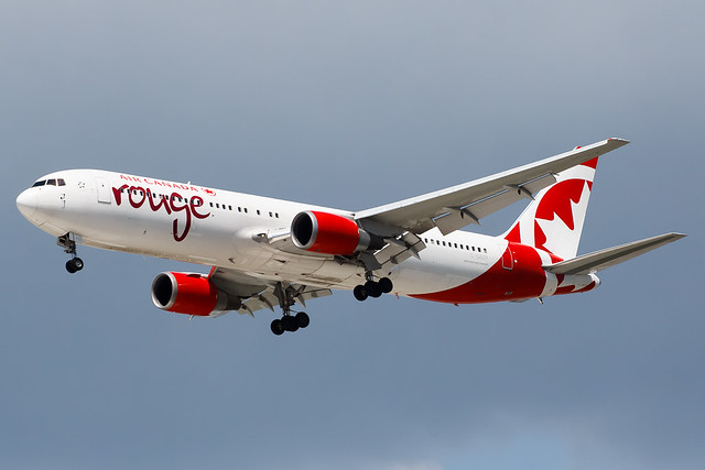 Air Canada Rouge | C-GBZR | Boeing 767-38E/ER | YYZ | CYYZ