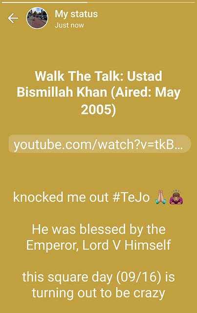 Walk The Talk: Ustad Bismillah Khan (Aired: May 2005)