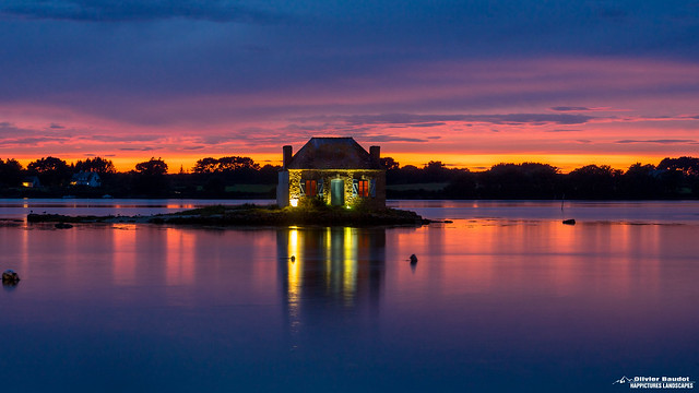 Bretagne, Morbihan, St Cado, Nichtarguer ou la maison de l’huître (En Istra ar Guer)