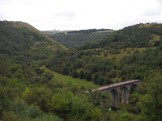 Headstone Viaduct and Monsal Dale from Monsal Head Viewpoint SWC 385 - Buxton Circular or to Monsal Dale (via the Wye Valley) [Alternative Ending at Monsal Dale]