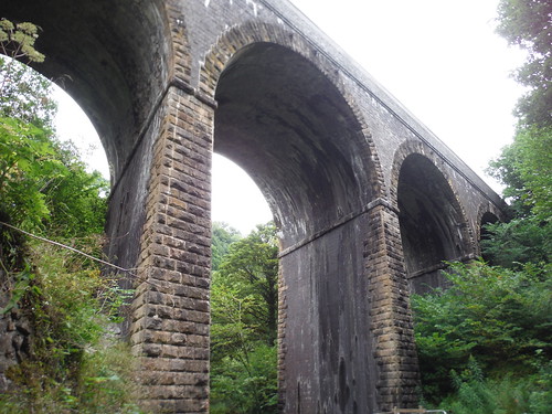 Viaduct of the Millers Dale to New Mills and Manchester line SWC 385 - Buxton Circular or to Monsal Dale (via the Wye Valley)