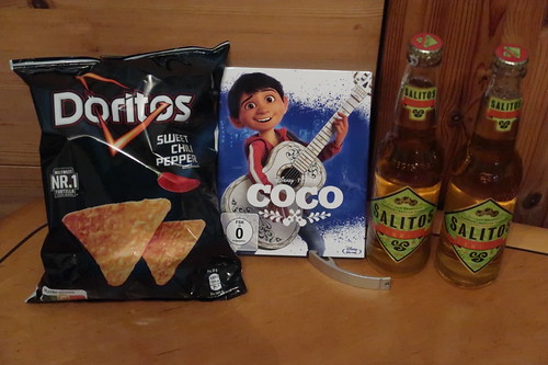 Doritos Sweet Chili Pepper und SALITOS Flavoured with Tequila zum Computeranimationsfilm "Coco – Lebendiger als das Leben!"