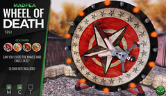 MADPEA'S WHEEL OF DEATH @ Man Cave *GIVEAWAY*