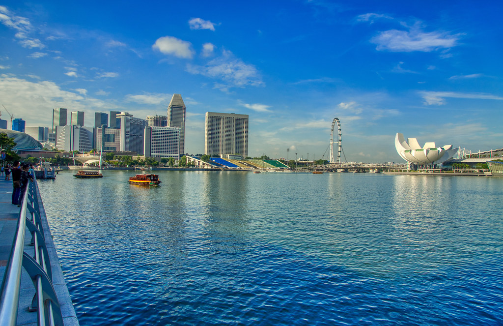 Marina Bay in Singapore