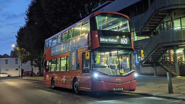 *New Operator + Loaned* 80130 (BU16UXZ) - Stagecoach London Route 160 - Thomas Lane, Catford