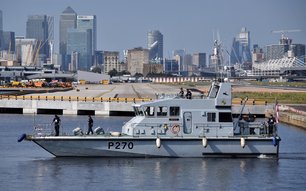 HMS BITER P270  (1) @ Royal Docks 18-09-21