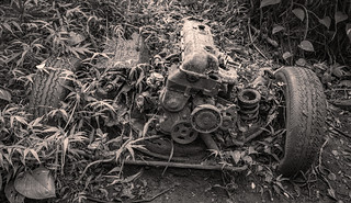 Thumbnail image for album (Jungle Junker, Engine on the Trail to Ho'opi Falls)
