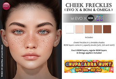 Cheek Freckles (Chupacabra Hunt)