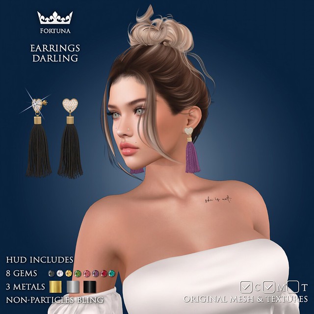Earrings Darling exclusively for SENSE event