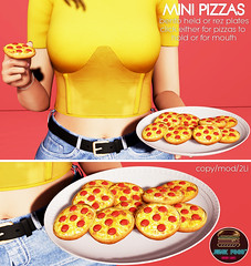 Junk Food - Mini Pizzas Ad