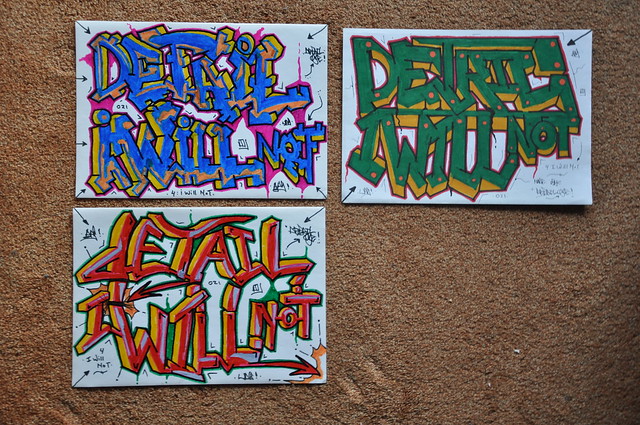 Detailone Stickerpack for I will not - USA