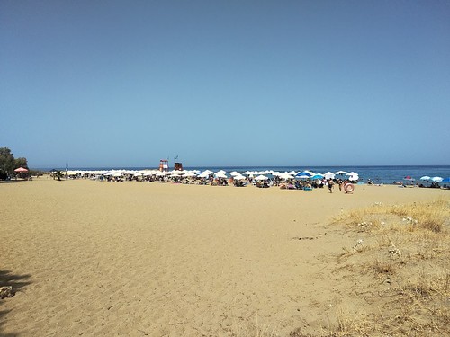 Potamos Blue Flag Beach Malia Crete