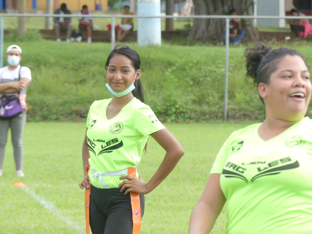 Managua Lady Eagles American Flag Football