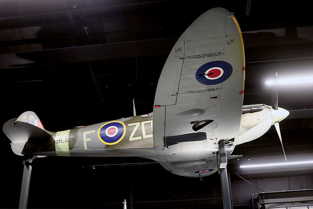 Spitfire BL614 RAF - Hendon 2021