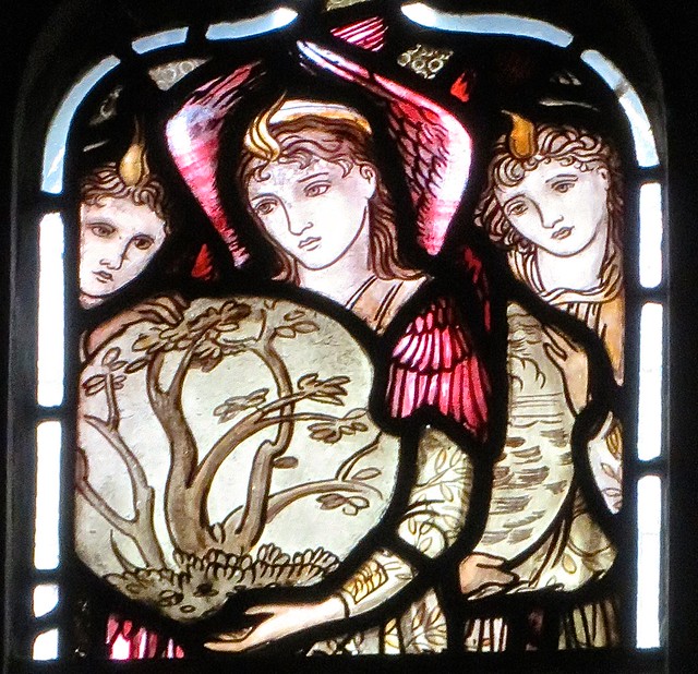 Tamworth - St Editha's Parish Church - Stained Glass - St George's Chapel (East Window)