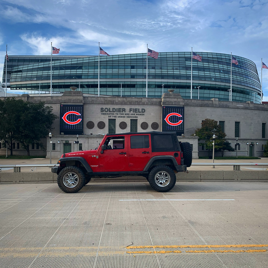 chicago bears jeep