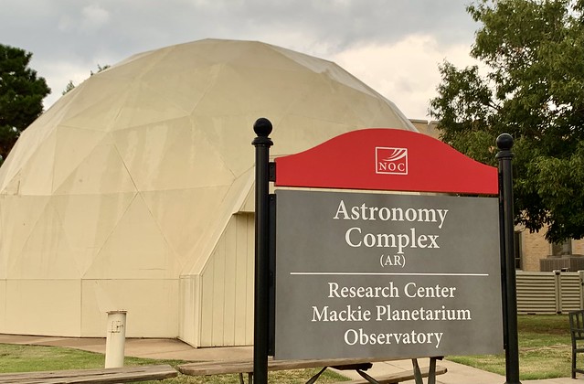 Mackie Planetarium at the Astronomy Complex at Northern Oklahoma College (NOC) - Enid