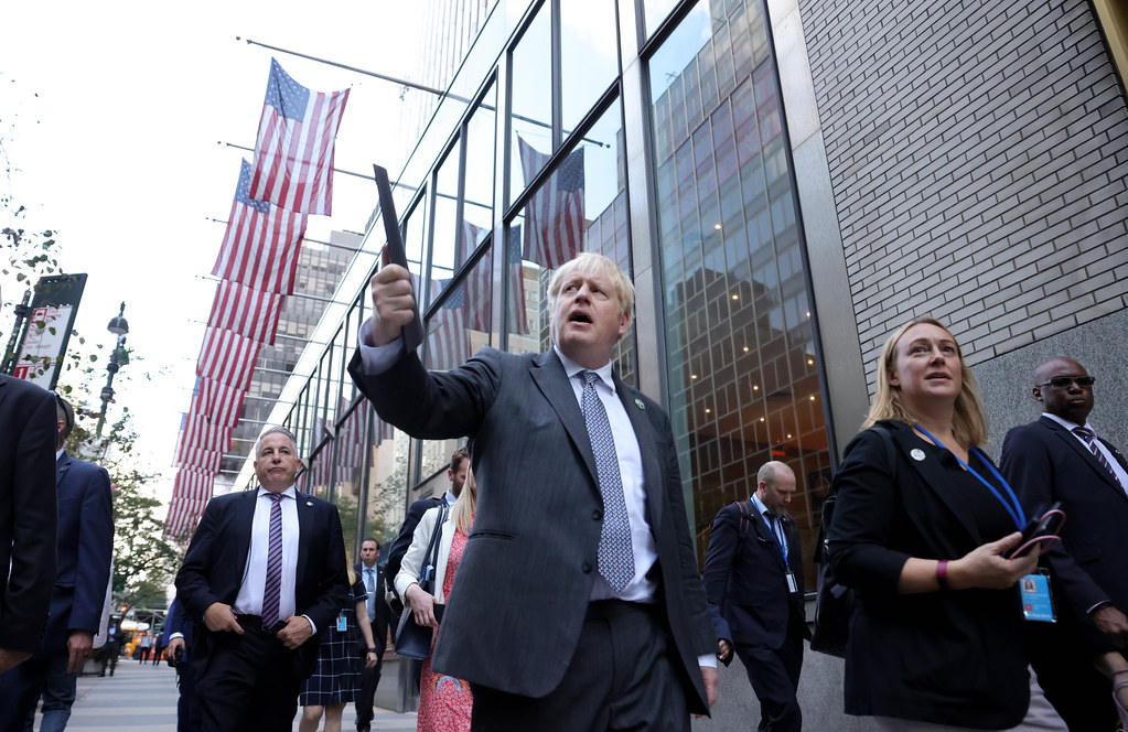 Prime Minister Boris Johnson UNGA visit