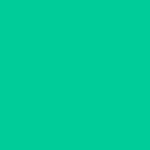 Caribbean Green (#00CC99) Grade B (0,204,153) (165°,100%,80%) Green