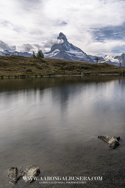 Blick auf das Matterhorn von Sunnegga (Zermat)