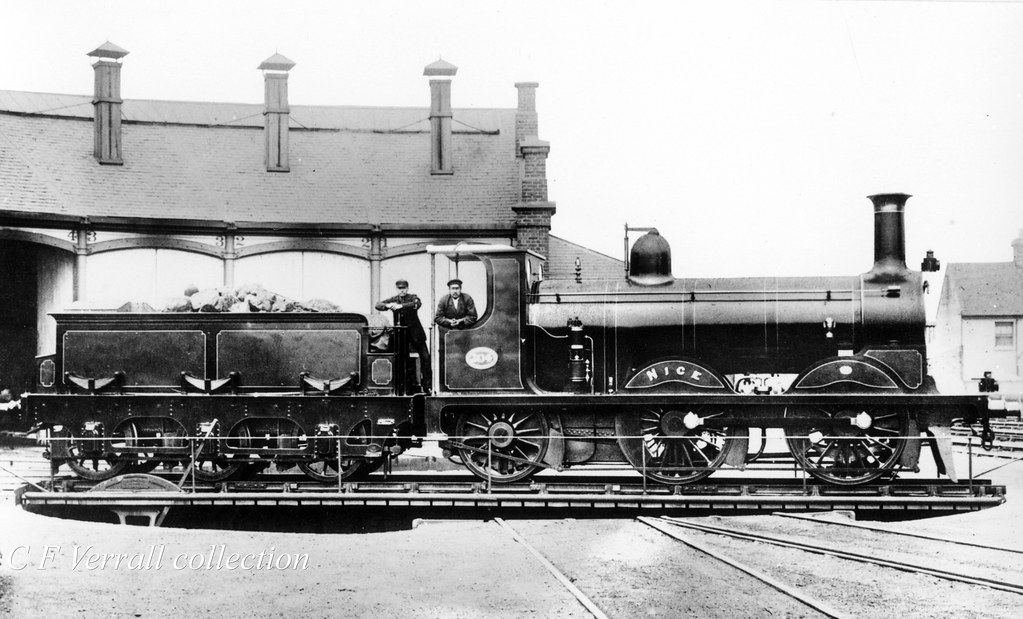 LBSCR D2 CLASS 304 NICE at Eastbourne 1885 | Taken from a pr… | Flickr