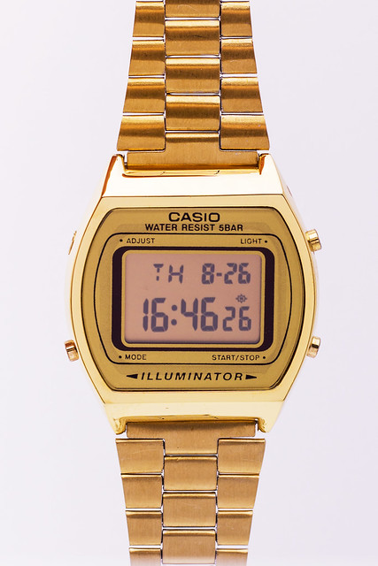 Casio B640W Golden