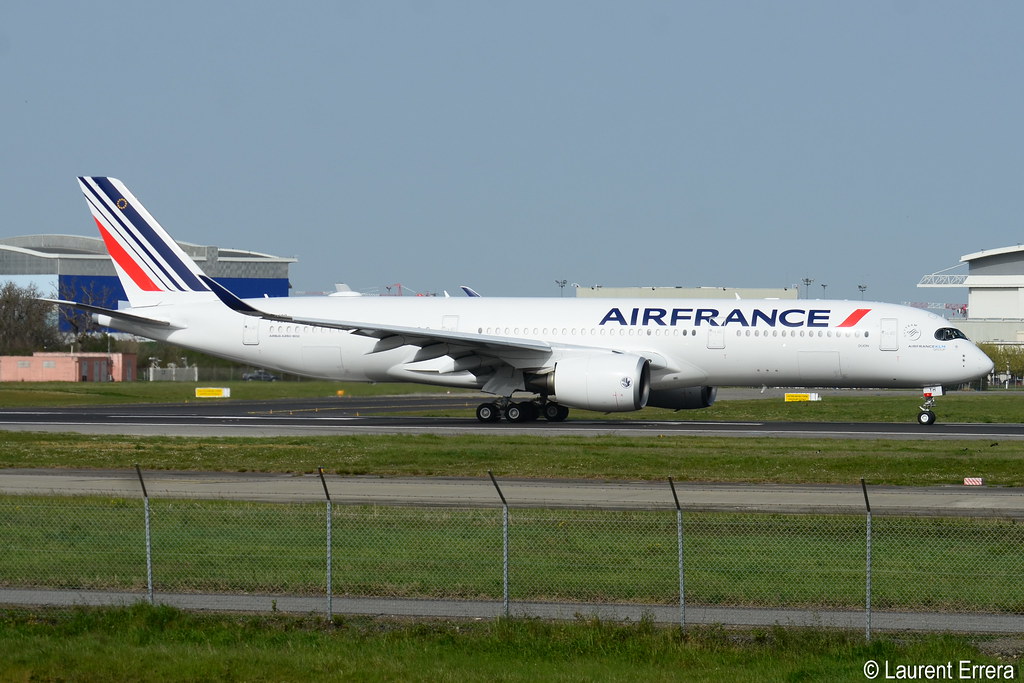 Airbus A350-900 Air France (AFR) F-WZGR - MSN 488 - Named Dijon - Will be F-HTYH