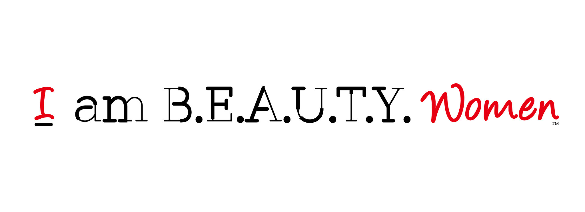 I am BEAUTY women's logo