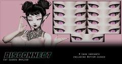 -Disconnect. Cat Lashes [ Applier M4 AnnieMay]