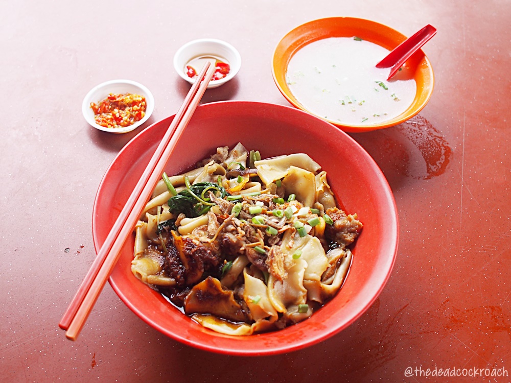 singapore,food review,food, review,216 choa chu kang ave 1,216 coffee shop,mee hoon kueh,ban mian,handmade noodle,