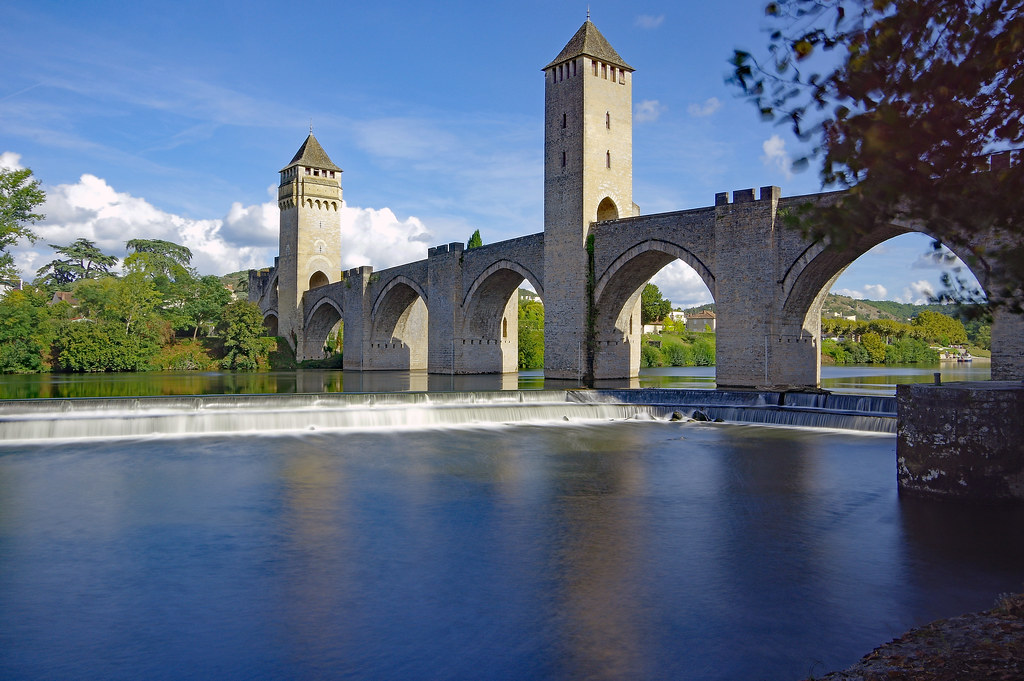 Cahors (Lot) : le Pont Valentré