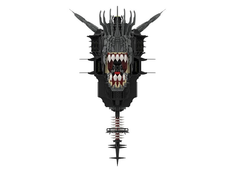 The Mouth of Sauron Spaceship (Shiptember 2021)