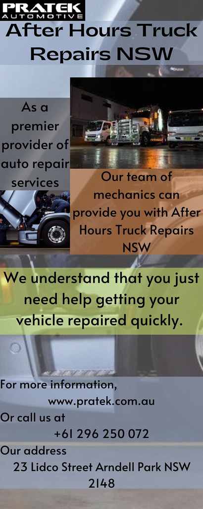 Pratek at After Hours Truck Repairs NSW