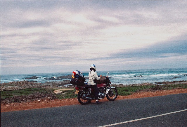 On a Bike Tour across South Africa (1984)
